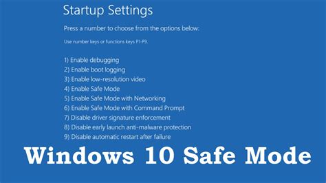 how to turn on safe mode